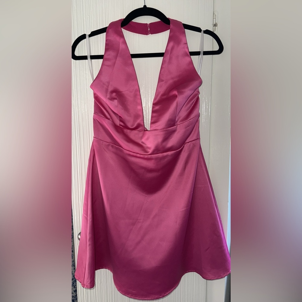 Pink Mini Dress